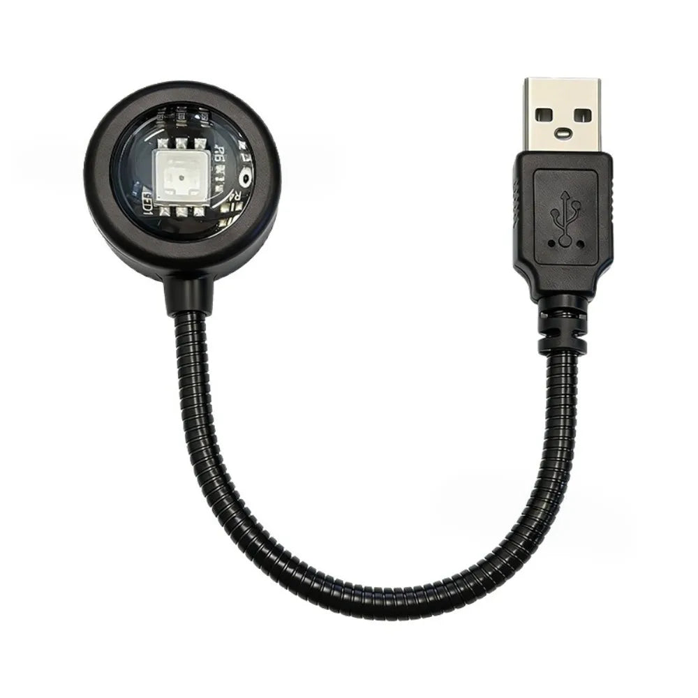 Sunset Projection Lamp – Rotatable USB Atmosphere Light for Home