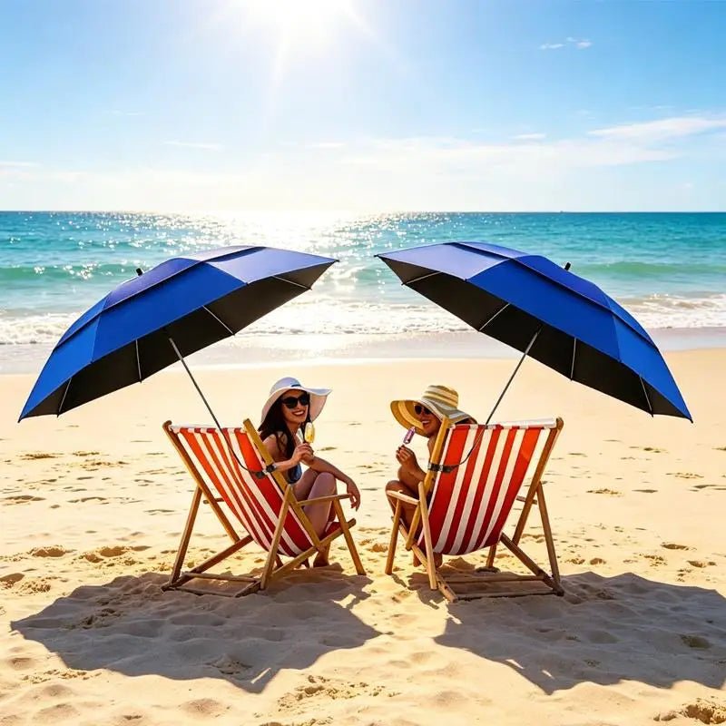Adjustable Beach Chair Umbrella Outdoor Lightweight Clamp-on Umbrella Multi-functional Stroller Umbrella Wheelchair Stroller - Artículos HE