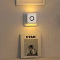 Human Motion Sensor Night Light, Auto On/Off Bedside Cabinet Lamp, Up & Down Glow Ambient Light, Eye-Care LED Bedroom Night Lamp - Artículos HE
